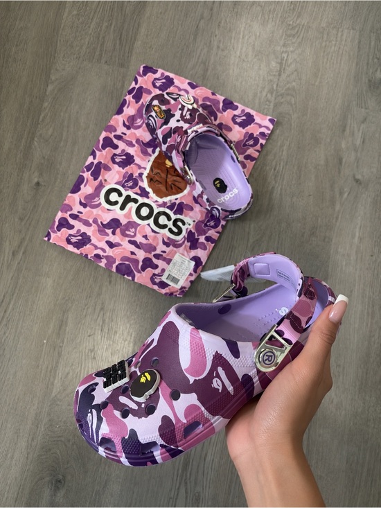 CROCS Shoes - Purple Bape Crocs